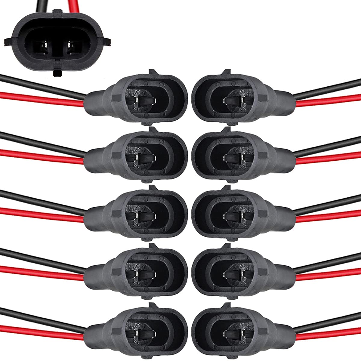 Amazon.co.jp: Xiatiaosann 10個 H11 H8 880 881 の LED の
